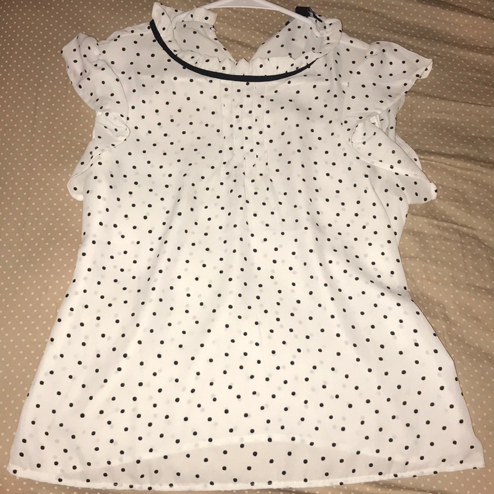 Polka Dot Dress Blouse